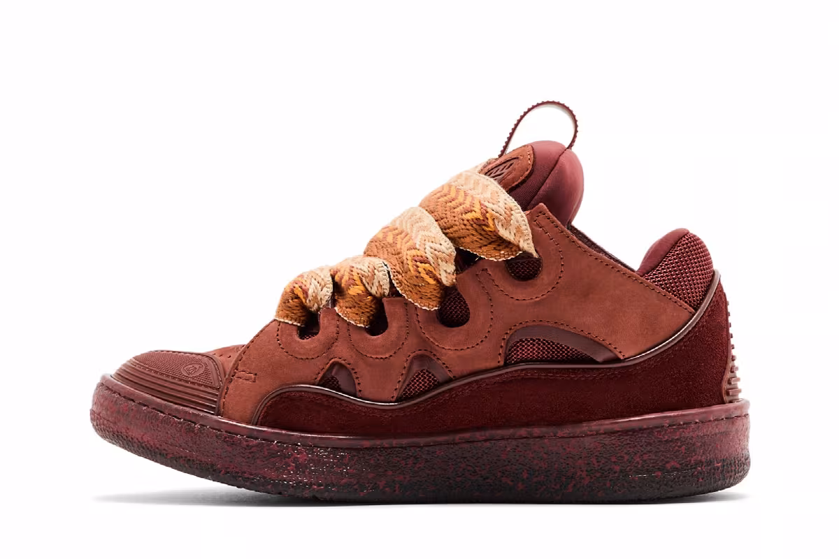 Lanvin Women's Curb Sneaker Brown, view 4