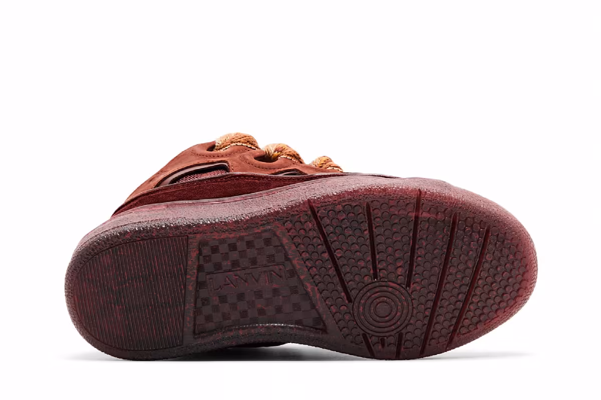 Lanvin Women's Curb Sneaker Brown, view 5