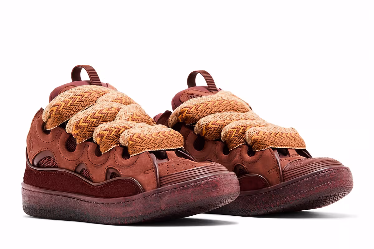 Lanvin Women's Curb Sneaker Brown, view 9