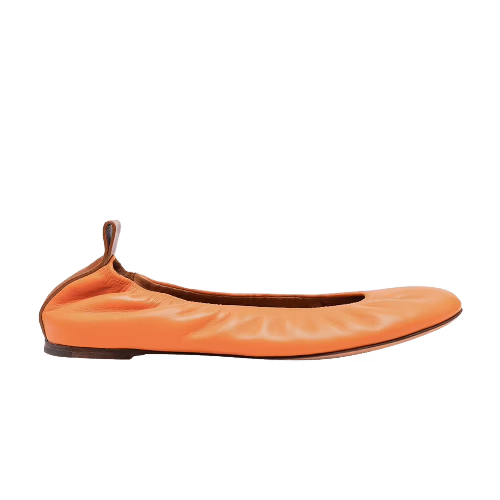 Lanvin Women's The Ballerina Flat Mandarine