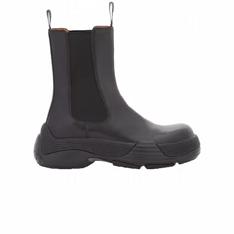 Lanvin Wmns Flash-X Bold Chelsea Leather Boot 'Black'