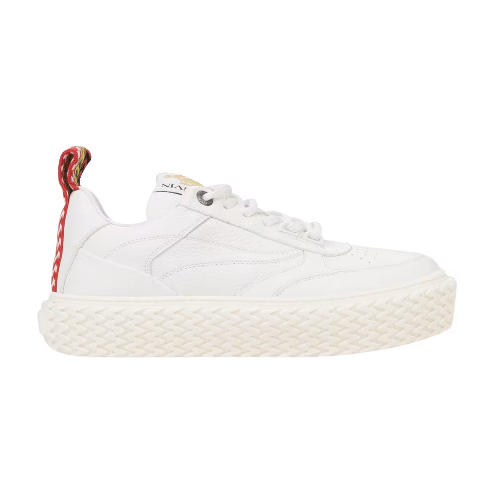 Lanvin Curbies Low White