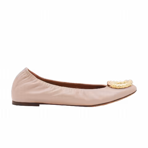 Lanvin Wmns The Ballerina Melodie Flat 'Beige'