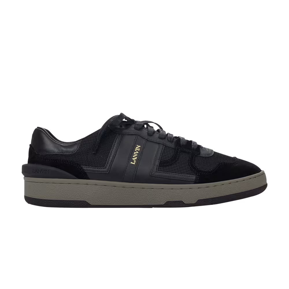 Lanvin Clay Low Black