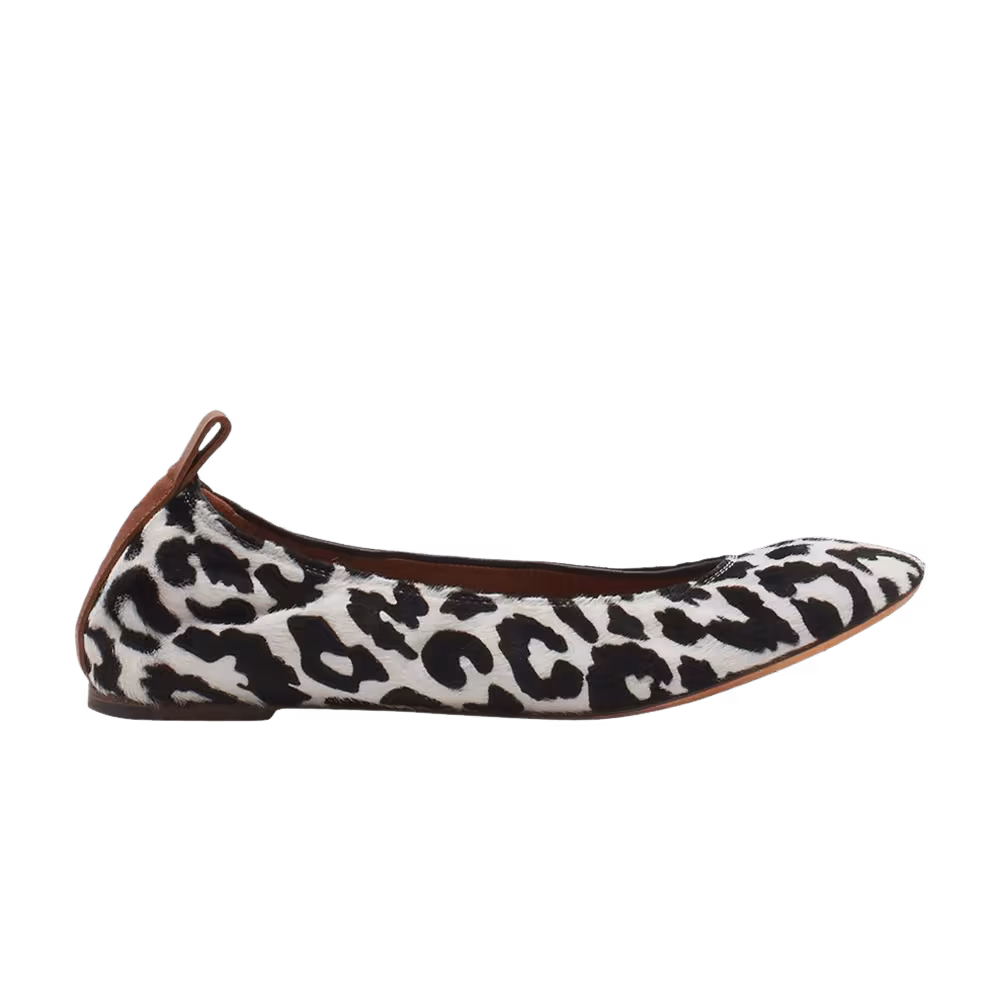Lanvin Women's The Ballerina Flat Leopard