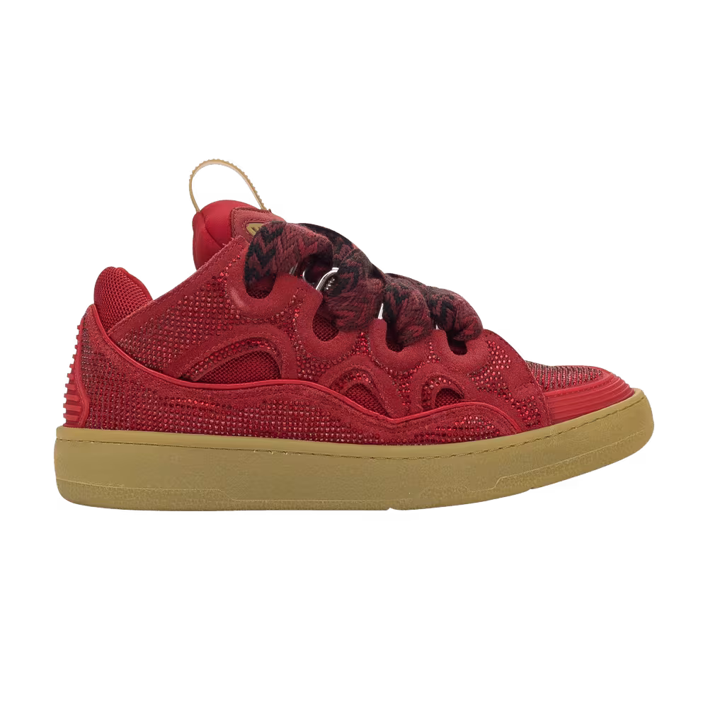 Lanvin Women's Curb Sneakers Rouge A Levre Lipstick