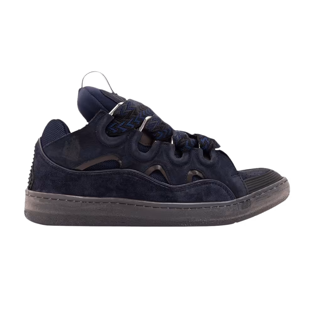 Lanvin Curb Sneakers Dark Blue