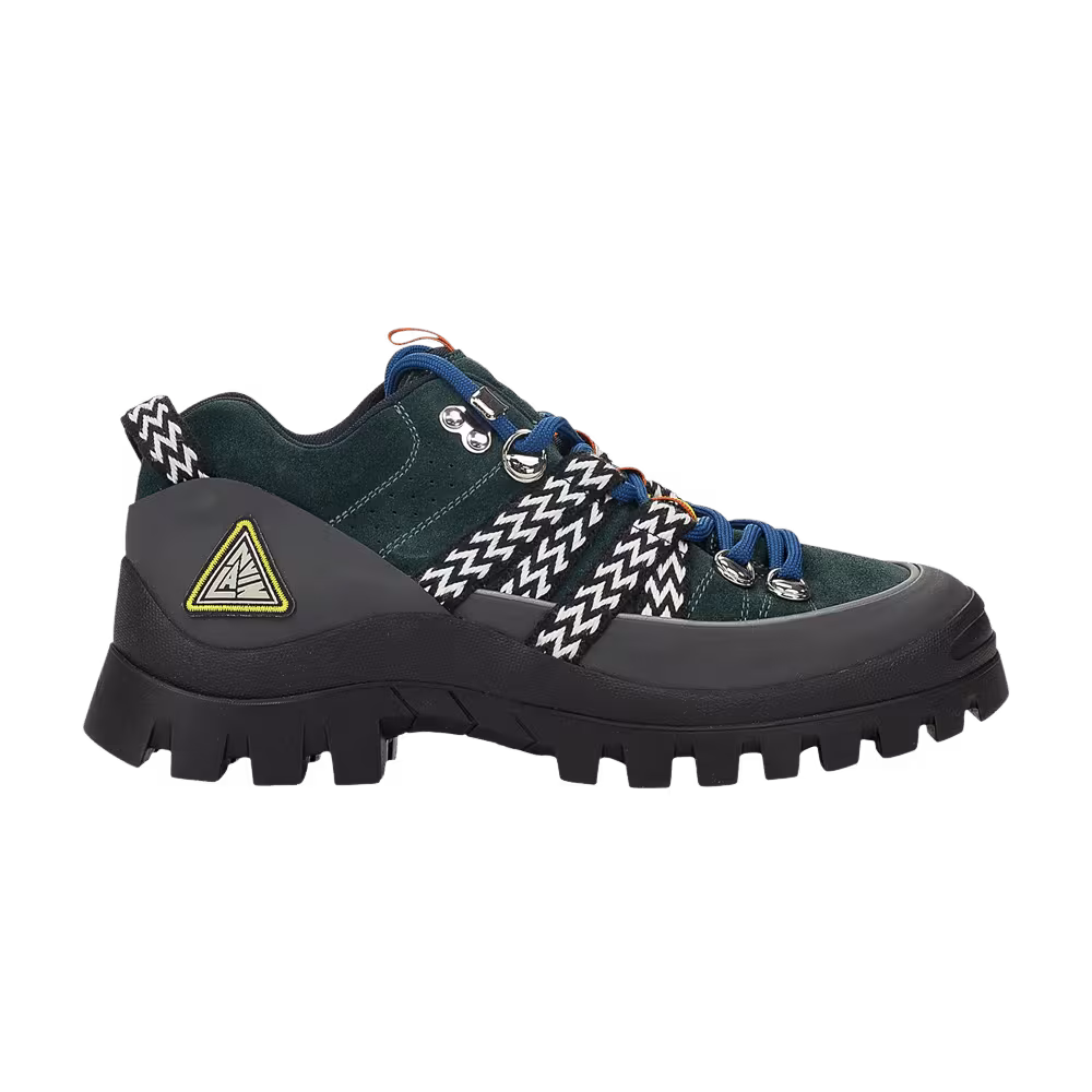Lanvin Hiking Boot Green Grey