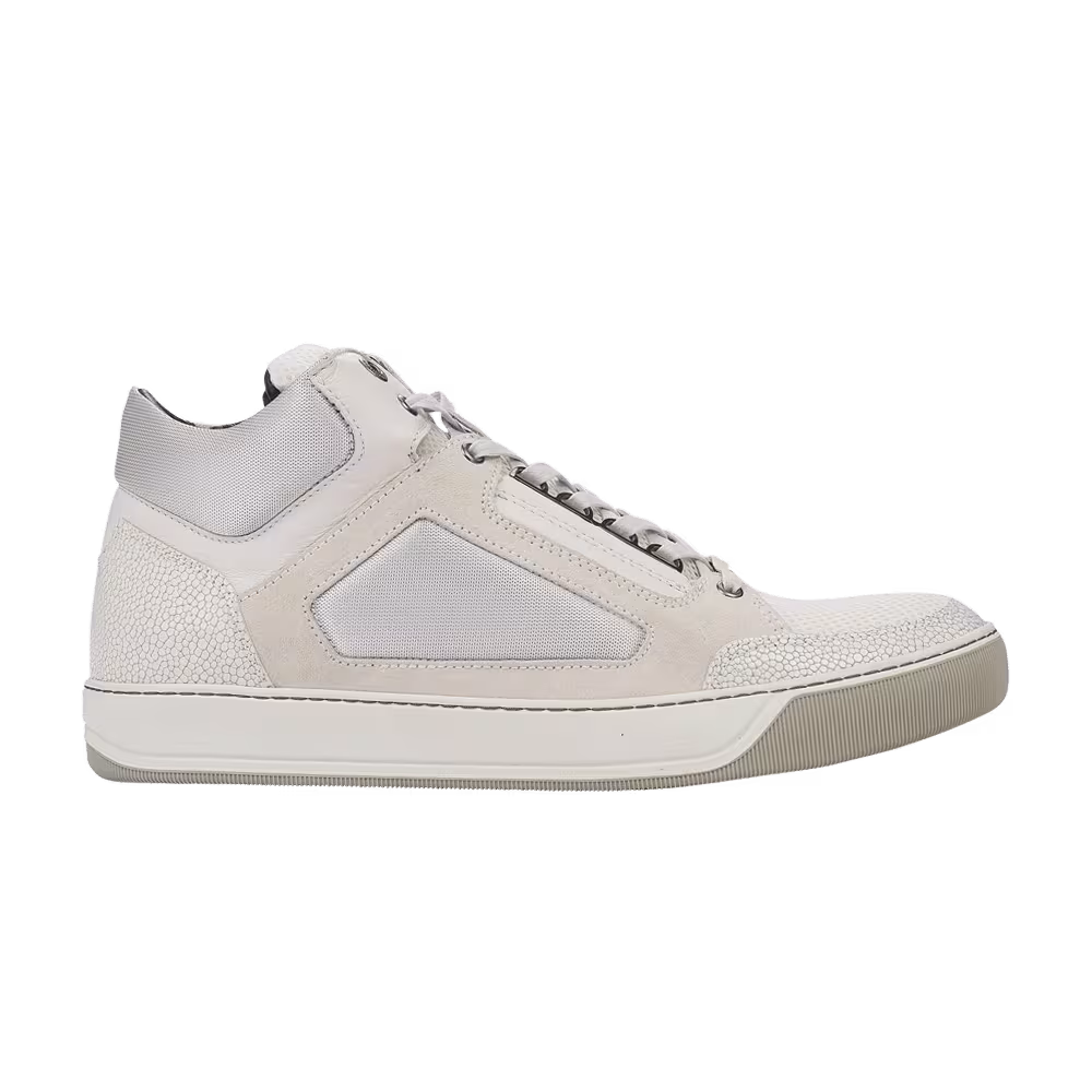 Lanvin Basket Mid White Cream
