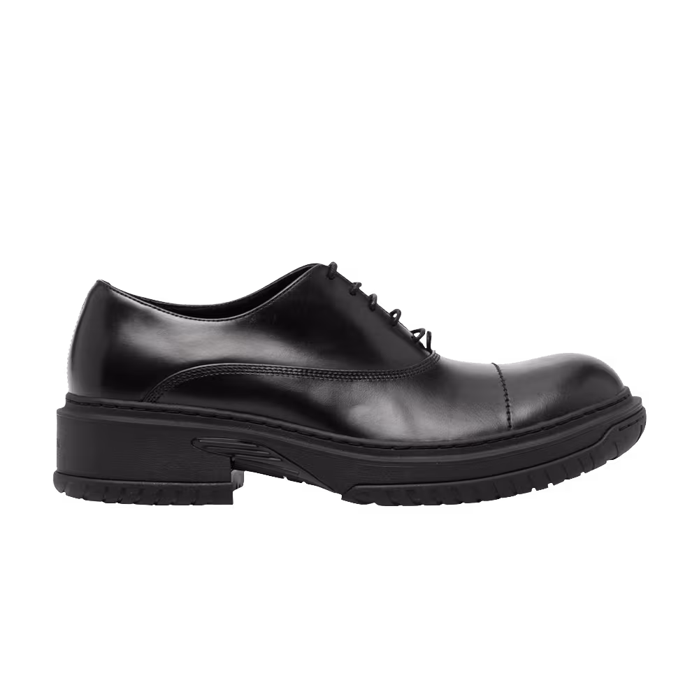 Lanvin Rubber Sole Derby Black