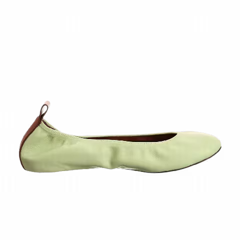 Lanvin Wmns The Ballerina Flat 'Green'