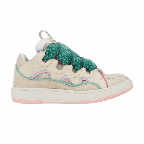 Lanvin Wmns Curb Sneakers 'Pink Beige'