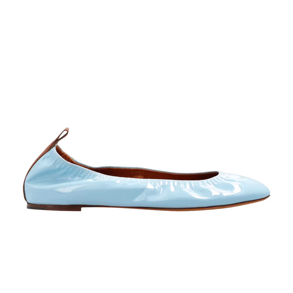 Lanvin Women's The Ballerina Flat Blue