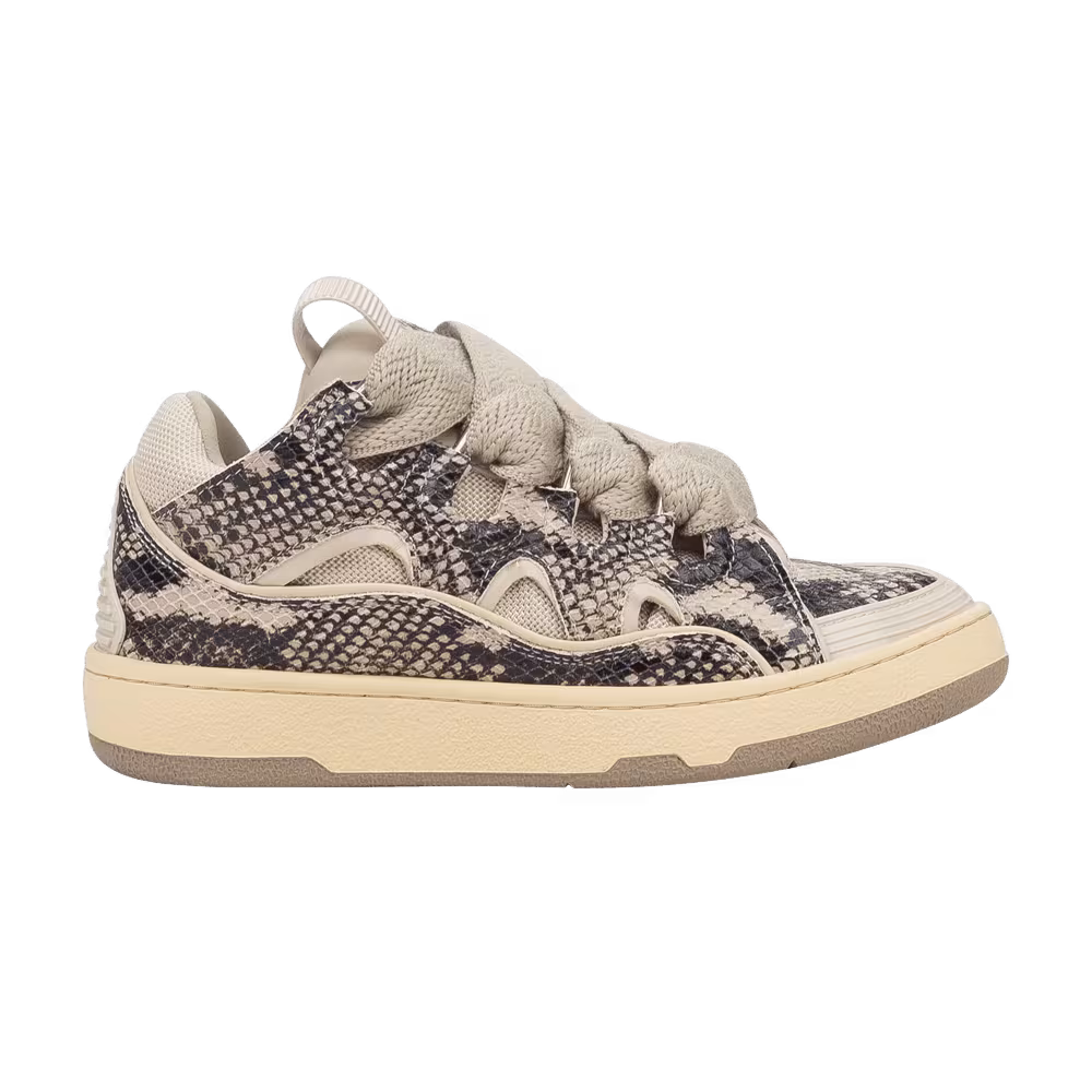 Lanvin Women's Curb Sneakers Python