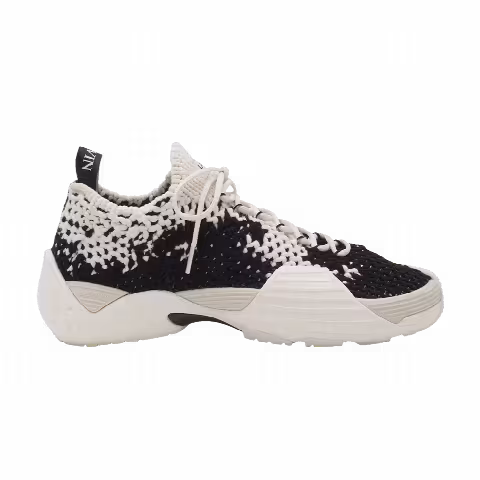 Lanvin Flash-X Sneakers 'Ecru Black Knit'