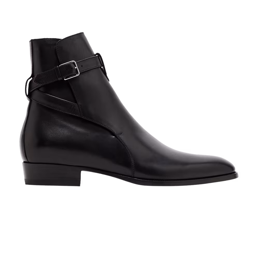 Saint Laurent Wyatt 30 Jodhpur Boot Black