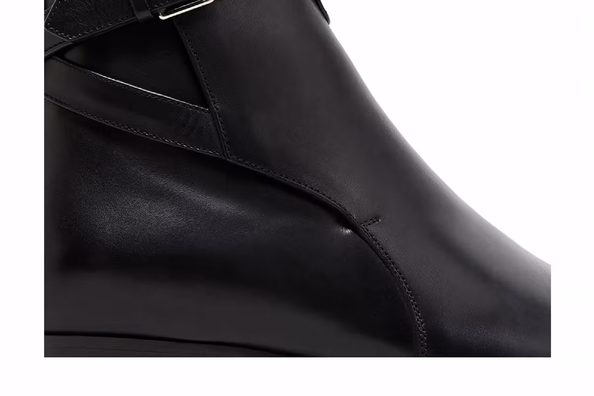 Saint Laurent Wyatt 30 Jodhpur Boot Black, view 3