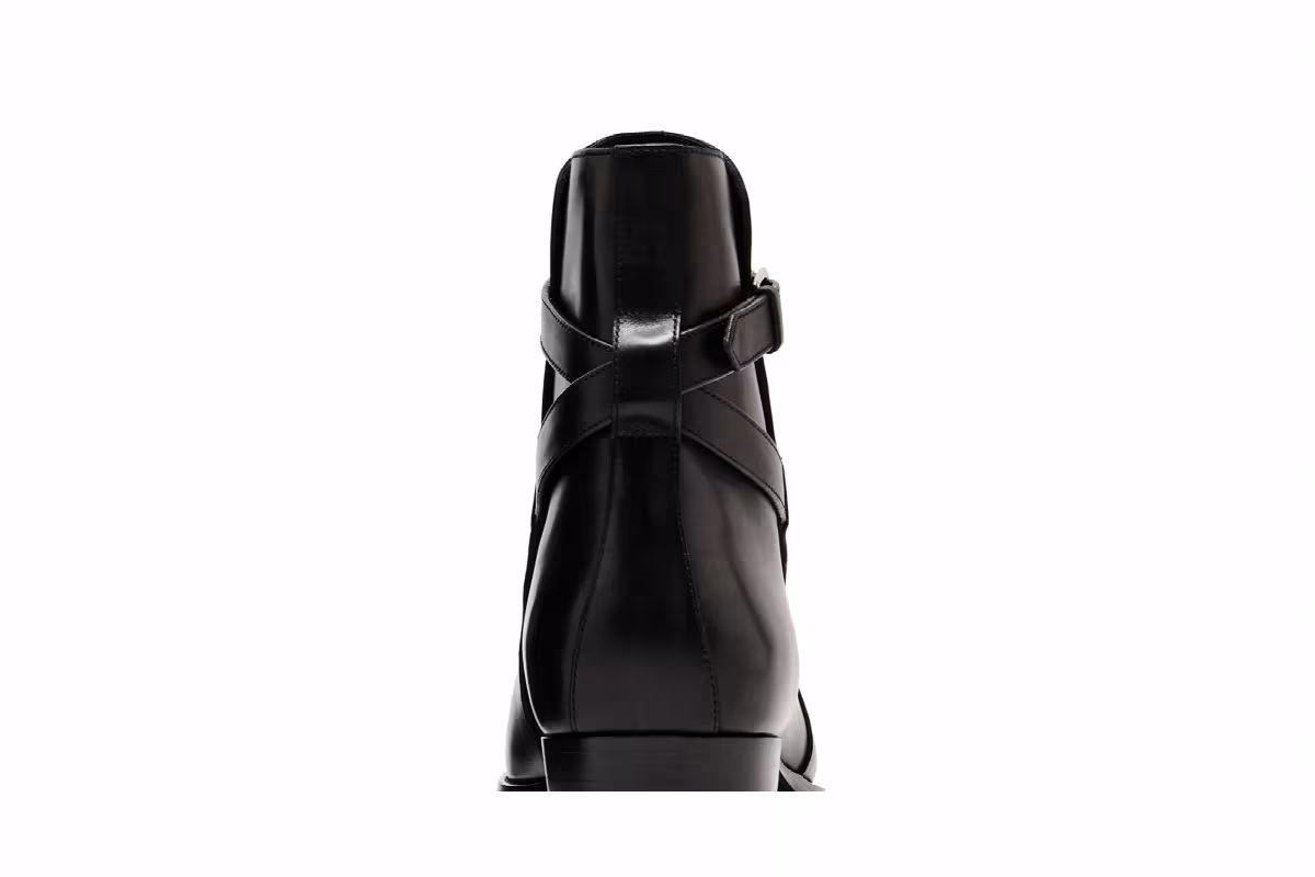Saint Laurent Wyatt 30 Jodhpur Boot Black, view 8