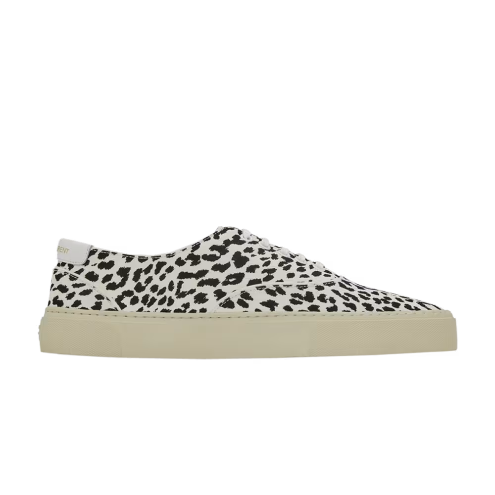 Saint Laurent Venice Babycat Print - Leopard Black