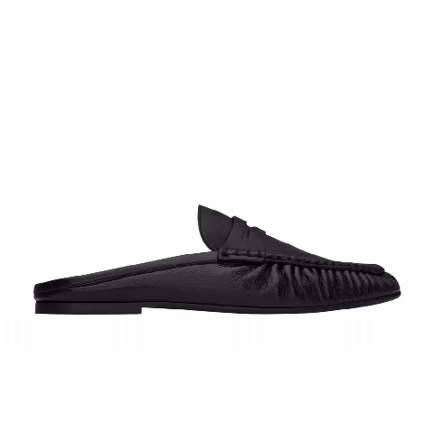 Saint Laurent Le Loafer Penny Mules 'Black'