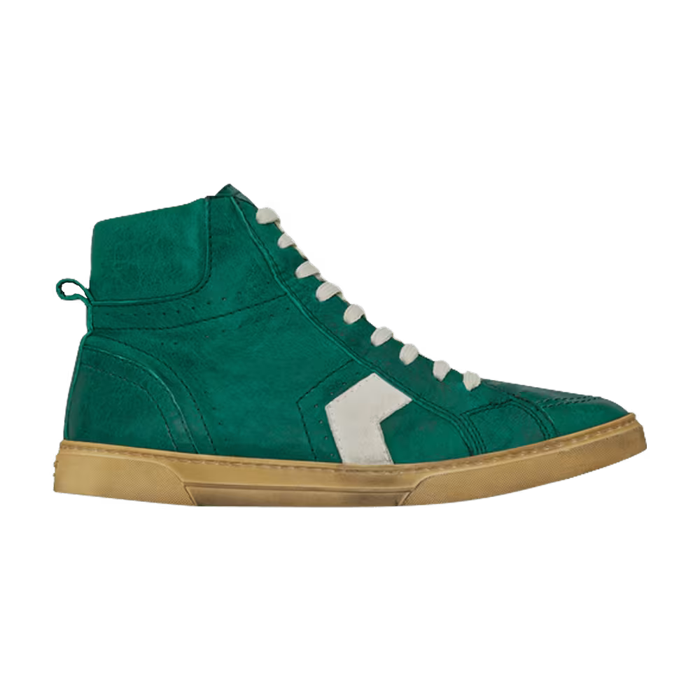 Saint Laurent Medium-High Joe Sneaker Vintage Green