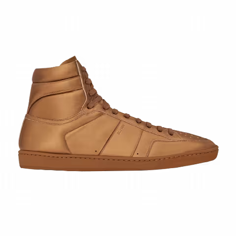 Saint Laurent Signature Court Classic SL/10H High Top Sneaker 'Gold'