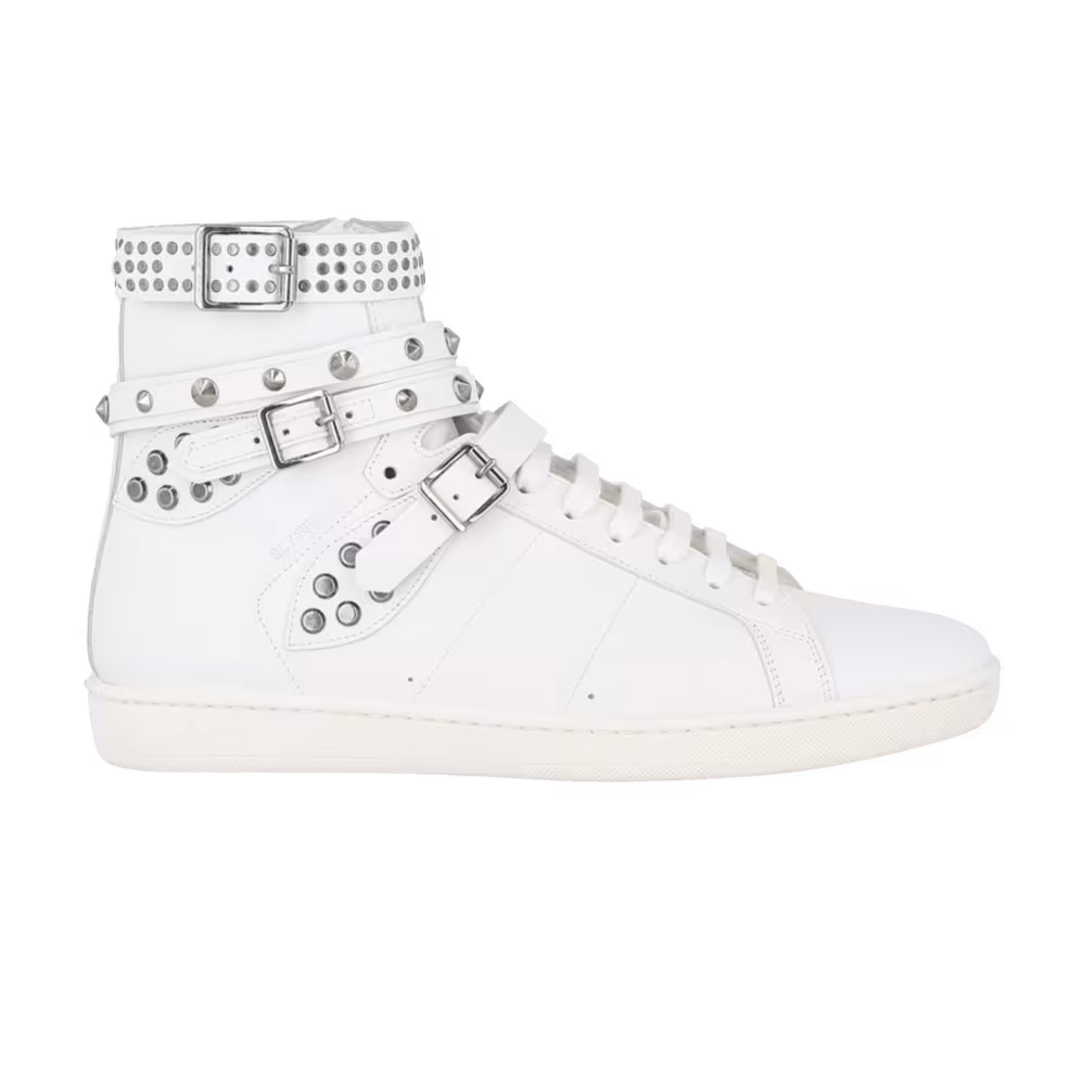 Saint Laurent SL-16H High White Studded