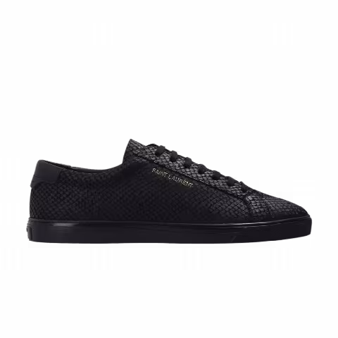 Saint Laurent Andy Low 'Python - Black'
