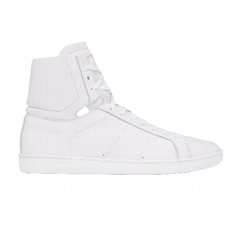 Saint Laurent Signature Court Classic SL/01H High Top Sneaker 'Wolly White'