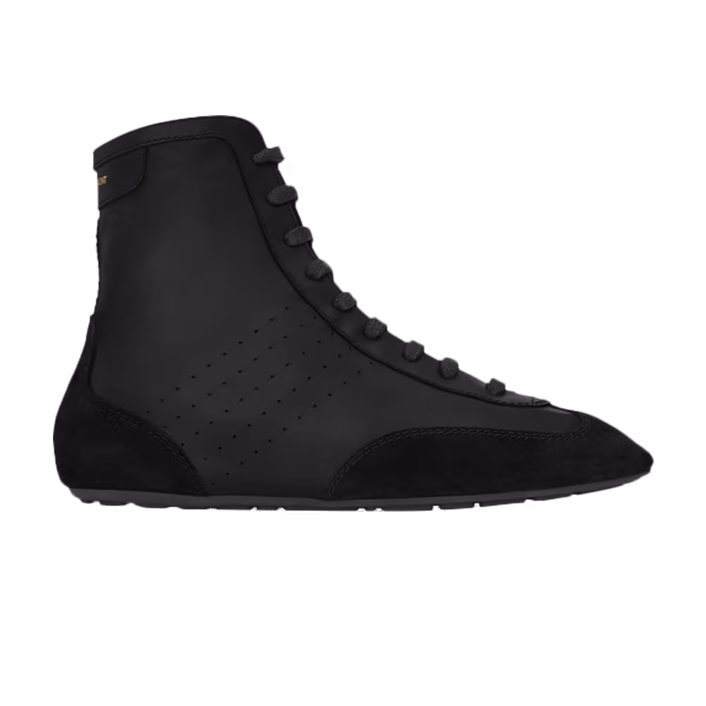 Saint Laurent Lou High Top Sneaker Black