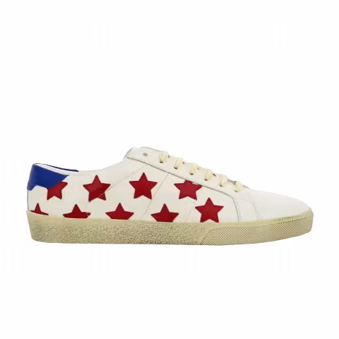 Saint Laurent Court Classic 'Red Stars'