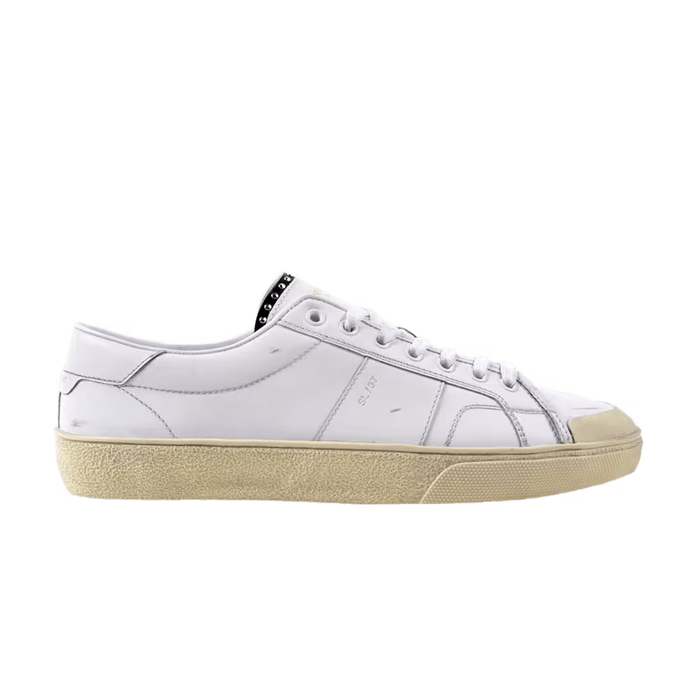Saint Laurent Micro Stud White
