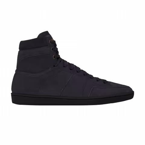 Saint Laurent Signature Court Classic SL/10H High Top Sneaker 'Navy Suede'