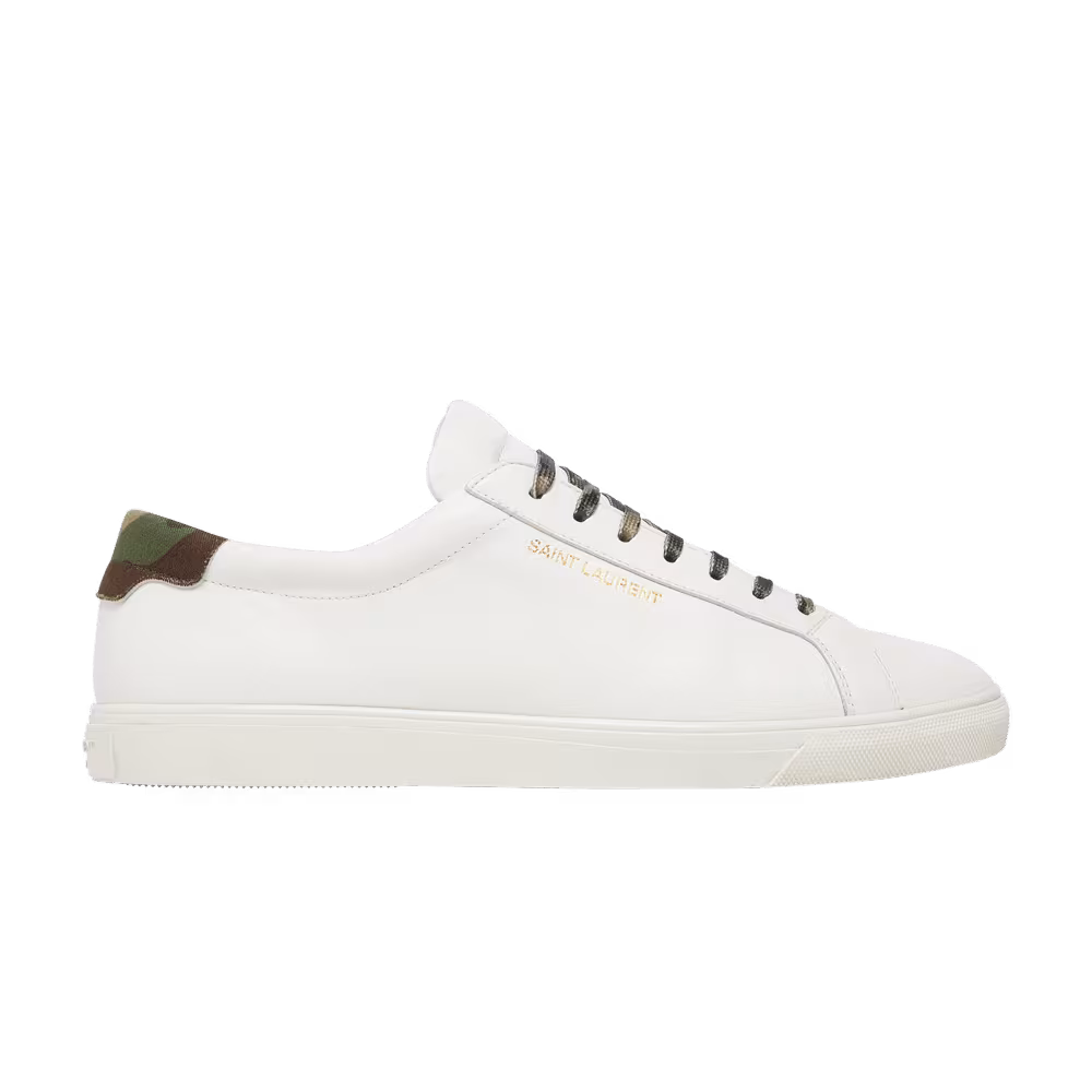 Saint Laurent Andy White Camo