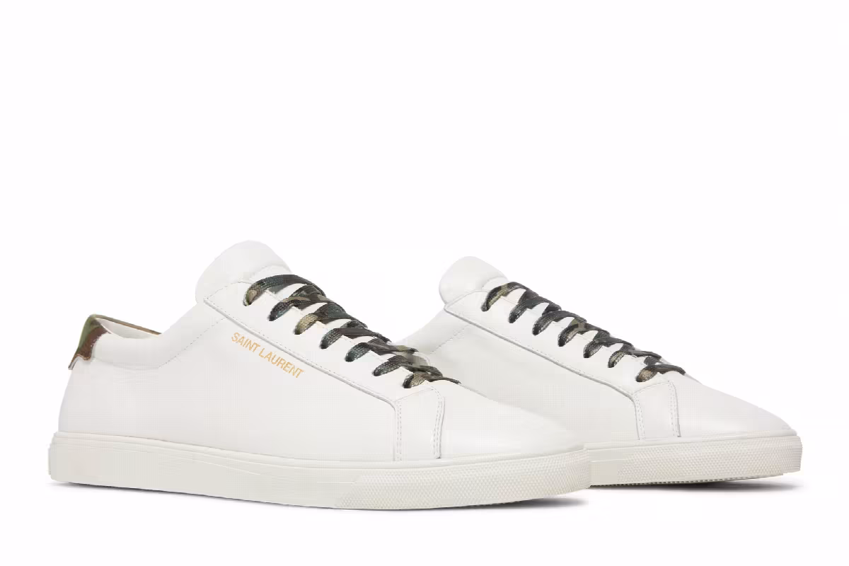 Saint Laurent Andy White Camo, view 9