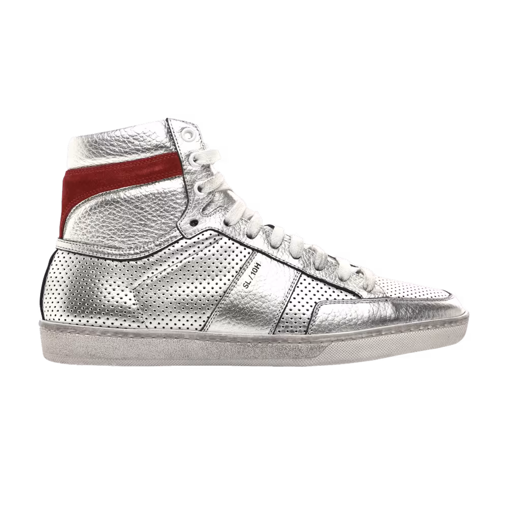 Saint Laurent SL-10 High Silver