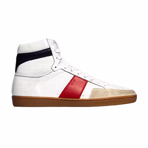 Saint Laurent Signature Court Classic SL/10H High 'Optic White Blue Red'