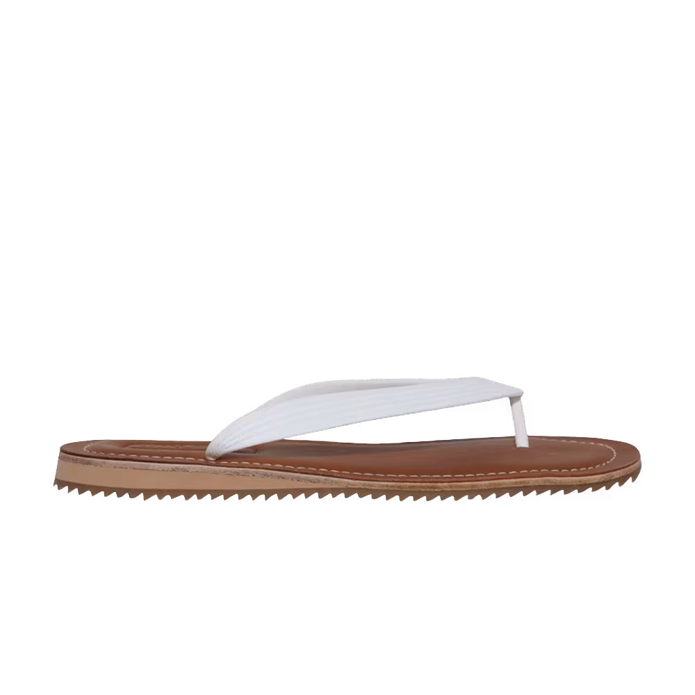 Saint Laurent Women's Miu Miu Thong Sandal White