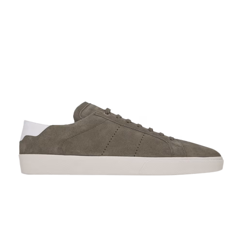 Saint Laurent Signature Court Classic SL/06 Low Khaki Suede