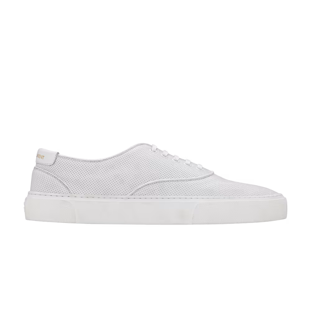Saint Laurent Venice White Perforated