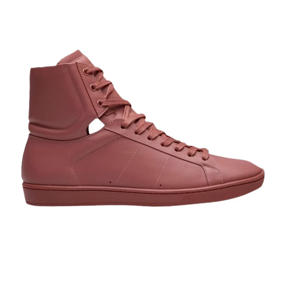 Saint Laurent Signature Court Classic SL/01H High Top Sneaker Mystic Rose