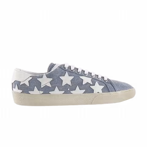 Saint Laurent Court 'Denim Stone Wash'