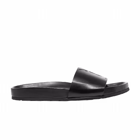 Saint Laurent Monogram Slide 'Black'