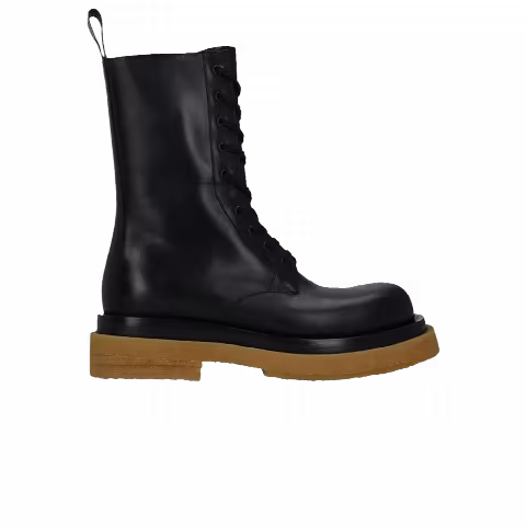 Bottega Veneta Lug Military Boot 'Black'