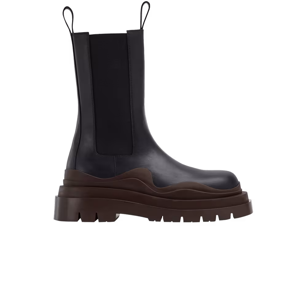 Bottega Veneta Women's Tire Boot Black Ebony