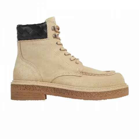 Bottega Veneta Haddock Lace-Up Ankle Boot 'Saturn Black'
