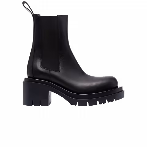 Bottega Veneta Wmns Lug Ankle Boot 'Black'