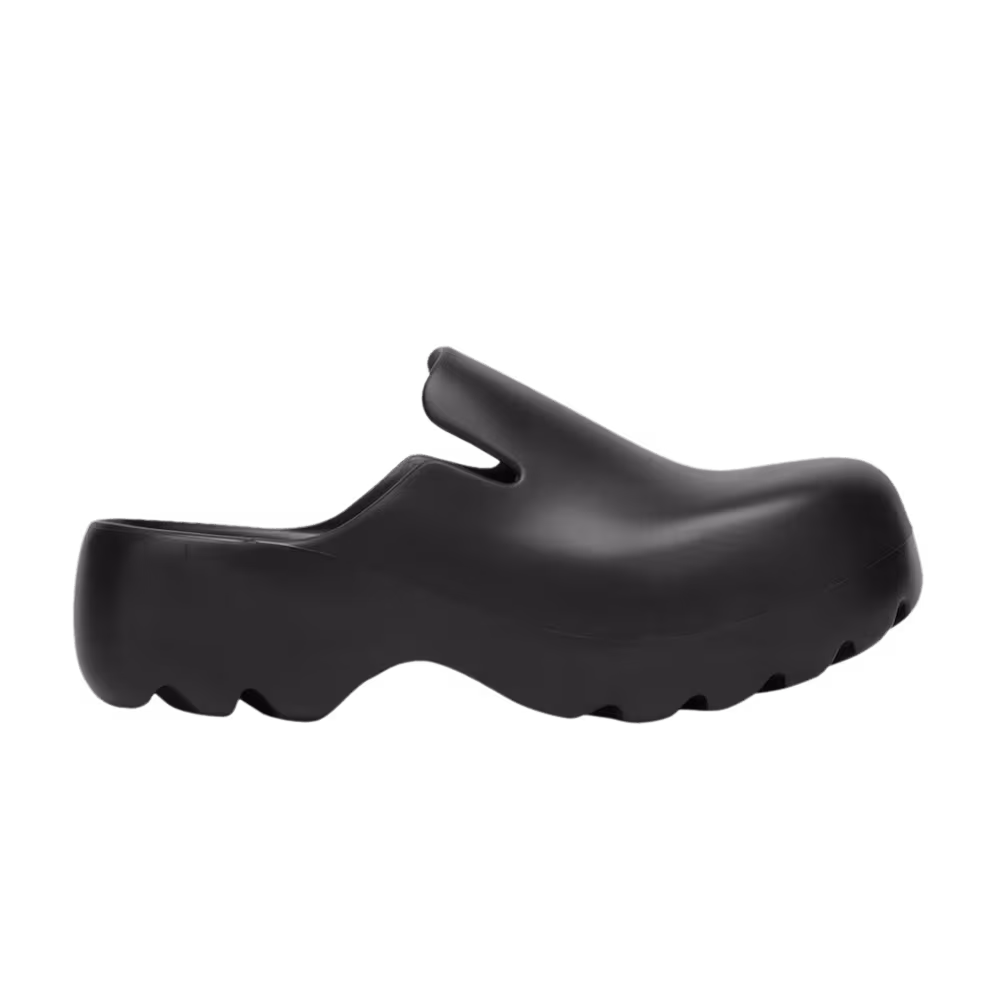 Bottega Veneta Rubber Flash Clog Black
