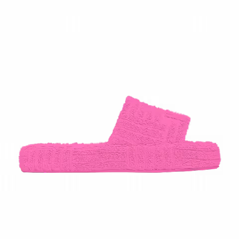 Bottega Veneta Wmns Resort Sponge Slide 'Bon Bon'