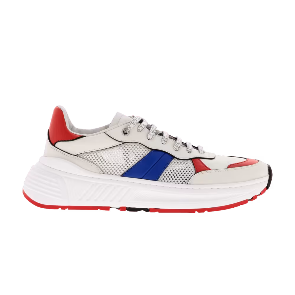 Bottega Veneta Speedster White Blue